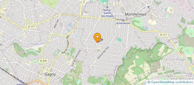 localisation de l'entreprise MONSIEUR ETIENNE EORY à MONTFERMEIL