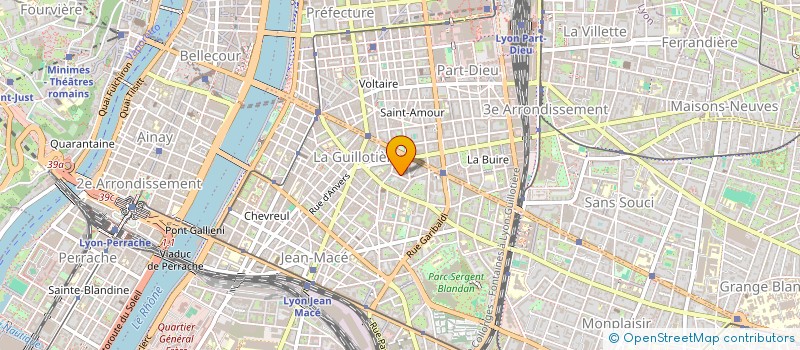 localisation de l'entreprise MONSIEUR ETIENNE FAIVRE  LYON