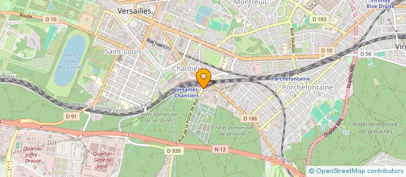 localisation de l'entreprise MONSIEUR ETIENNE FARA à VERSAILLES