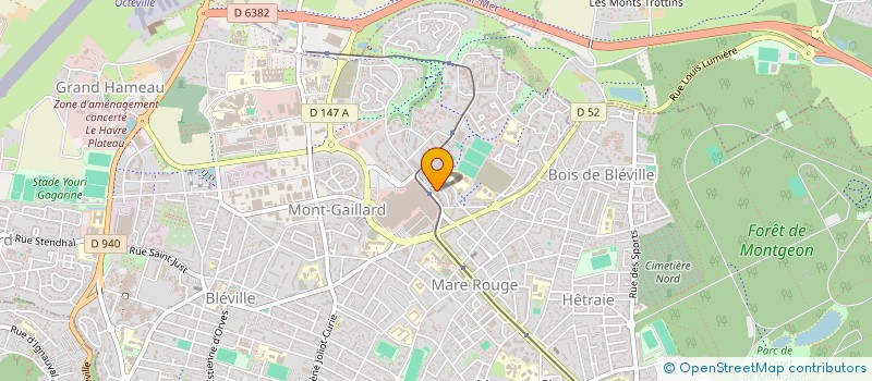 localisation de l'entreprise MONSIEUR ETIENNE FEBRY à LE HAVRE