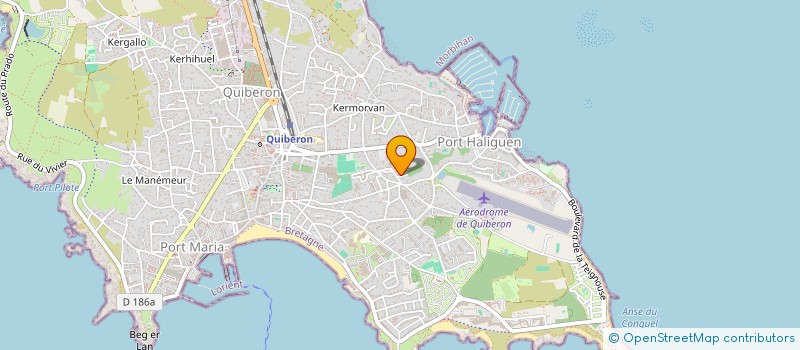 localisation de l'entreprise MONSIEUR ETIENNE FERCOQ à QUIBERON