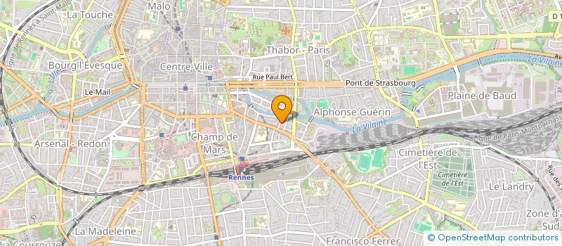 localisation de l'entreprise MONSIEUR ETIENNE FERRON  RENNES