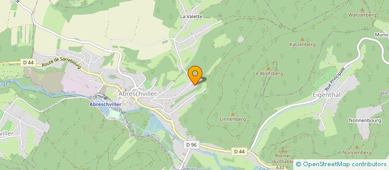 localisation de l'entreprise MONSIEUR ETIENNE FERRY  ABRESCHVILLER