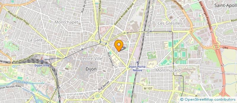 localisation de l'entreprise MONSIEUR ETIENNE FEVRE à DIJON