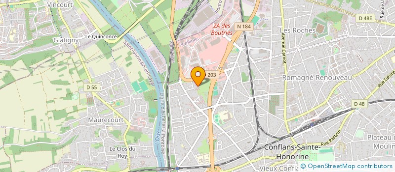 localisation de l'entreprise MONSIEUR ETIENNE FREITAS  CONFLANS-SAINTE-HONORINE