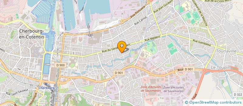 localisation de l'entreprise MONSIEUR ETIENNE GARCON  CHERBOURG-EN-COTENTIN