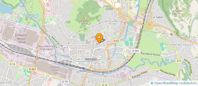 localisation de l'entreprise MONSIEUR ETIENNE GARNIRON  VESOUL