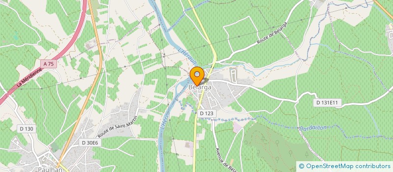 localisation de l'entreprise MONSIEUR ETIENNE GASC  BELARGA