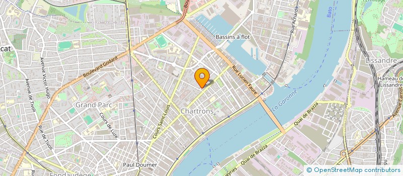 localisation de l'entreprise MONSIEUR ETIENNE GAURON  BORDEAUX