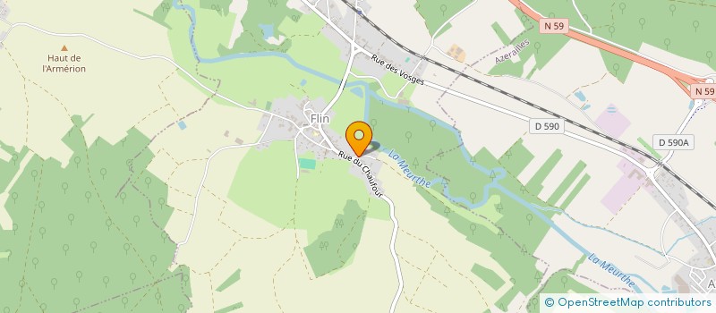 localisation de l'entreprise MONSIEUR ETIENNE GEORGES  FLIN