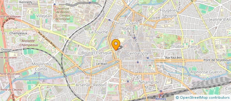 localisation de l'entreprise MONSIEUR ETIENNE GEORGIN  RENNES