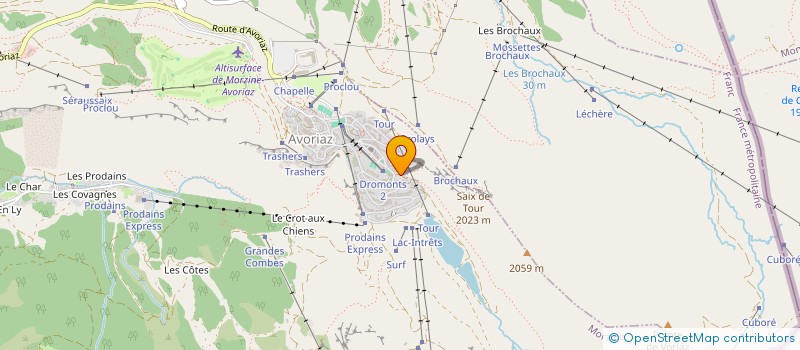 localisation de l'entreprise MONSIEUR ETIENNE GETE  MORZINE