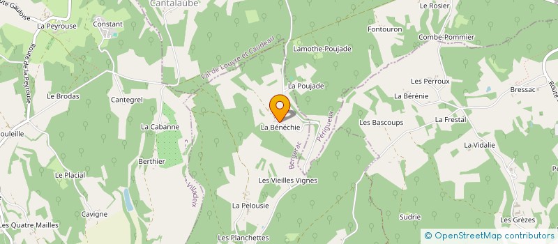 localisation de l'entreprise MONSIEUR ETIENNE GILLAIN  ST-MARCEL PERIGORD