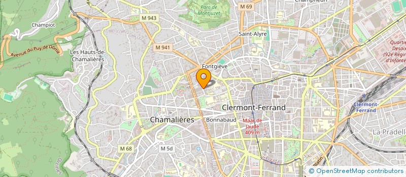 localisation de l'entreprise MONSIEUR ETIENNE GIRARD-LAVEST  CLERMONT-FERRAND