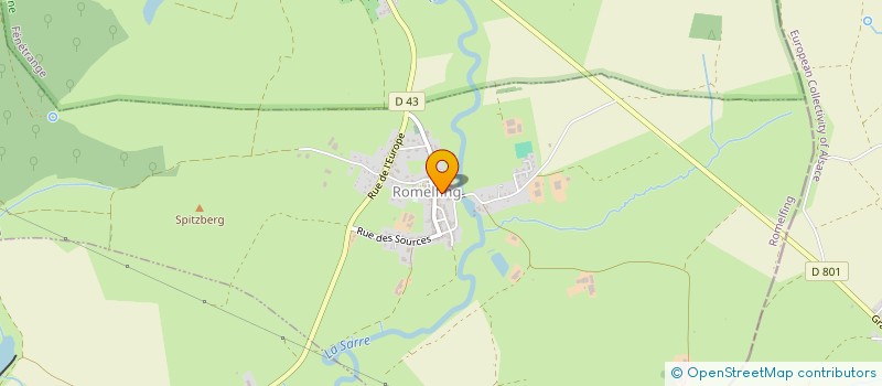 localisation de l'entreprise MONSIEUR ETIENNE GIRARDIN  HELLERING-LES-FENETRANGE