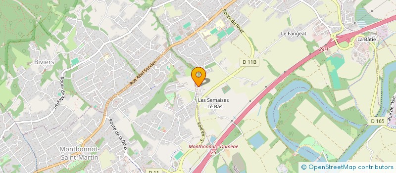localisation de l'entreprise MONSIEUR ETIENNE GIRAULT à SAINT-ISMIER