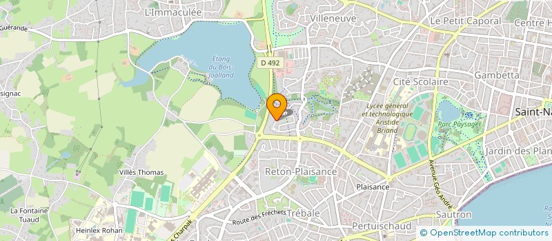 localisation de l'entreprise MONSIEUR ETIENNE GLAUDOT  SAINT-NAZAIRE