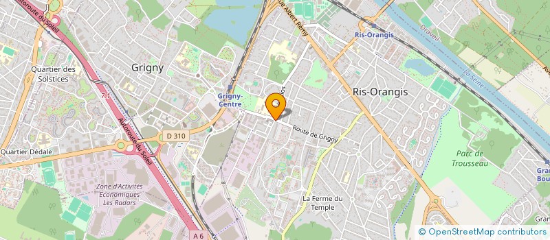 localisation de l'entreprise MONSIEUR ETIENNE GOLITIN à RIS-ORANGIS