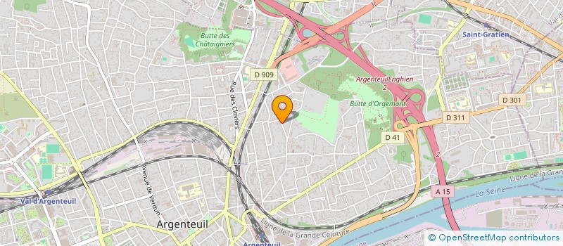 localisation de l'entreprise MONSIEUR ETIENNE GOMARA RUIZ  ARGENTEUIL