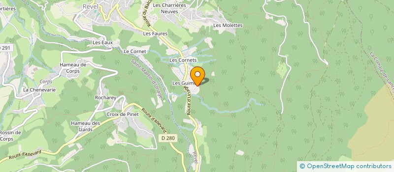 localisation de l'entreprise MONSIEUR ETIENNE GOMEZ  REVEL