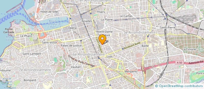 localisation de l'entreprise MONSIEUR ETIENNE GOUTON à MARSEILLE