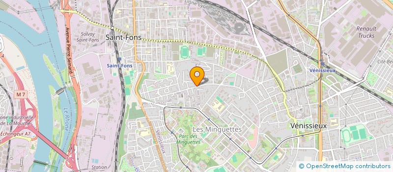 localisation de l'entreprise MONSIEUR ETIENNE GOYARD  VENISSIEUX