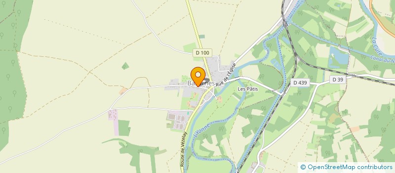 localisation de l'entreprise MONSIEUR ETIENNE GRANDIN  BAZARNES