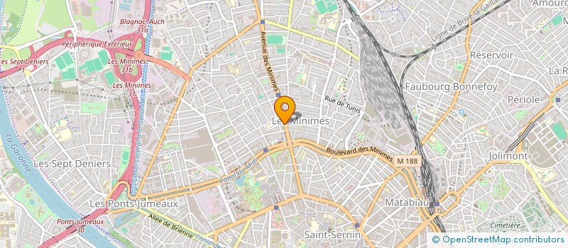 localisation de l'entreprise MONSIEUR ETIENNE GRANIER à TOULOUSE