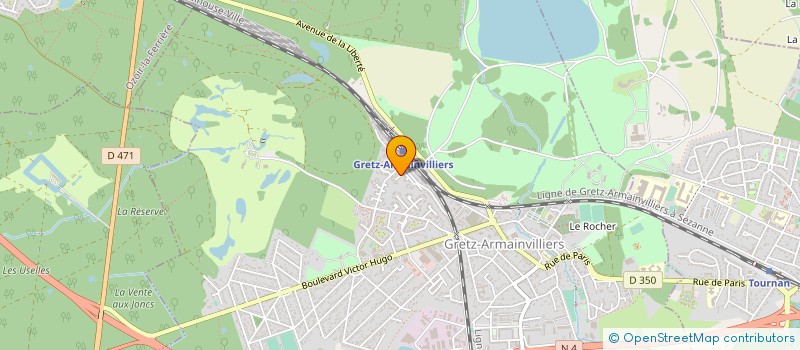 localisation de l'entreprise MONSIEUR ETIENNE GRATAY  GRETZ-ARMAINVILLIERS