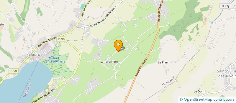 localisation de l'entreprise MONSIEUR ETIENNE GRENE  MONTFERRAT