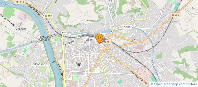 localisation de l'entreprise MONSIEUR ETIENNE GRENIER à AGEN