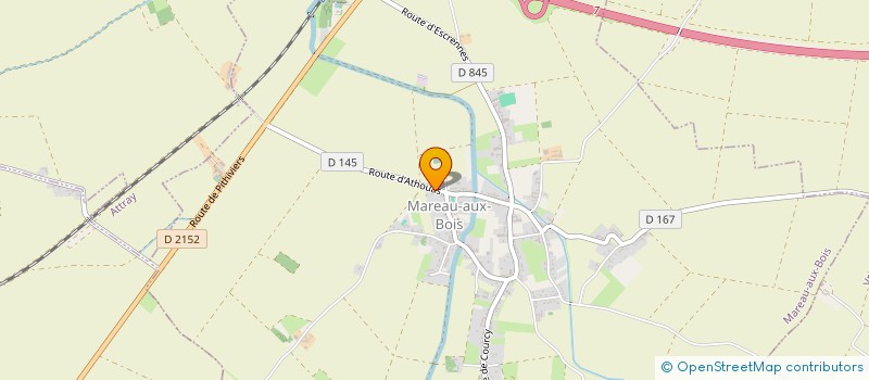 localisation de l'entreprise MONSIEUR ETIENNE GUERIN à MAREAU-AUX-BOIS