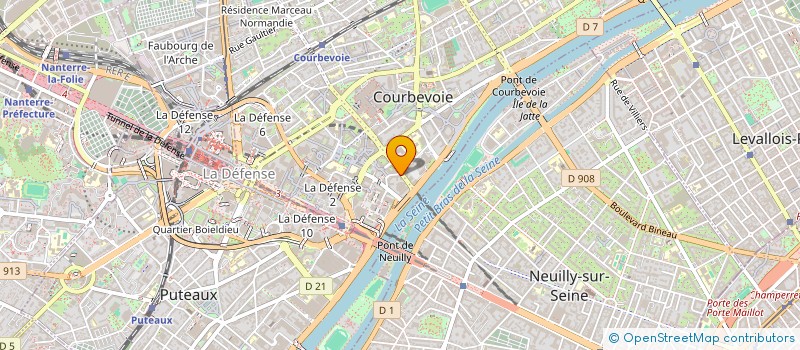 localisation de l'entreprise MONSIEUR ETIENNE GUERRINI à COURBEVOIE