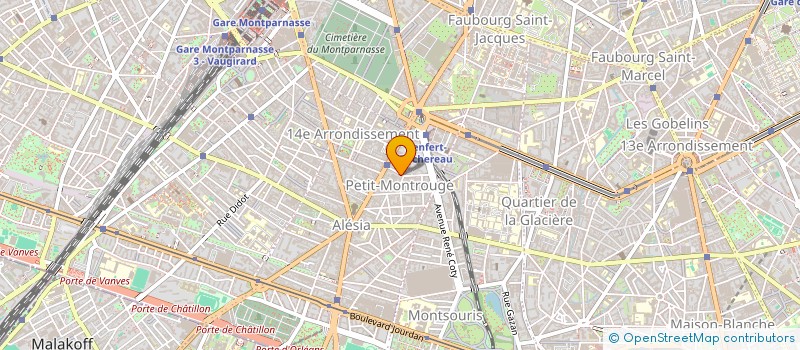 localisation de l'entreprise MONSIEUR ETIENNE GUIBERT  PARIS