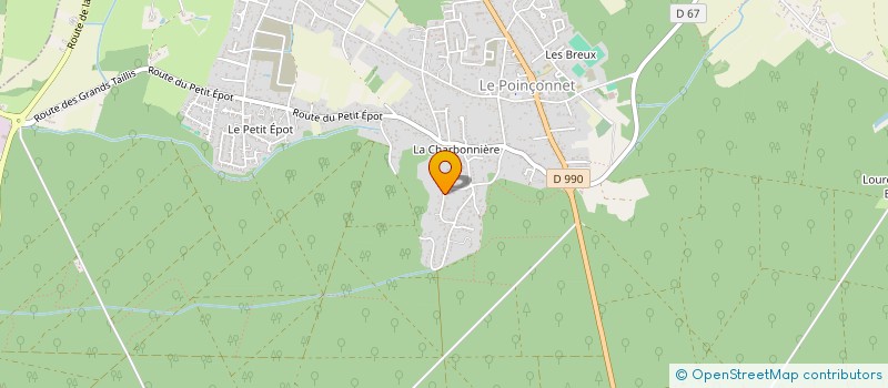 localisation de l'entreprise MONSIEUR ETIENNE GUIHERY à LE POINCONNET
