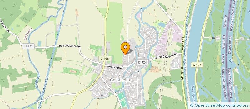 localisation de l'entreprise MONSIEUR ETIENNE GUISOFFLE  BOLSENHEIM