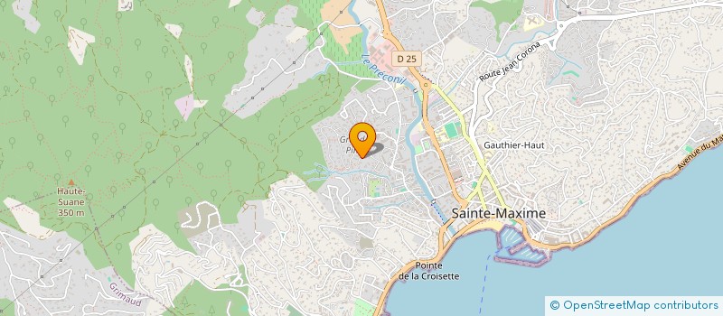 localisation de l'entreprise MONSIEUR ETIENNE HAJTOS à SAINTE-MAXIME