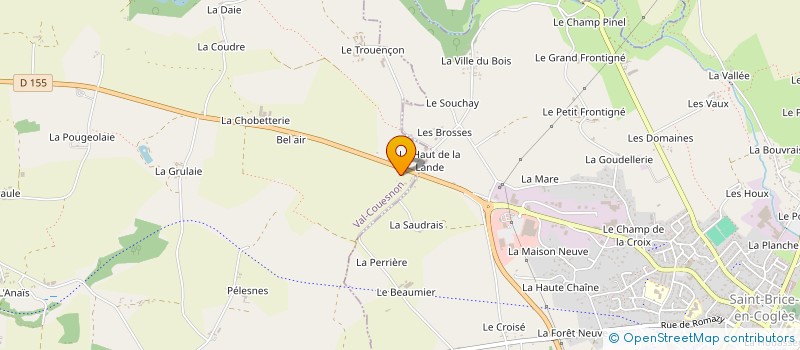 localisation de l'entreprise MONSIEUR ETIENNE HAMARD  VAL-COUESNON