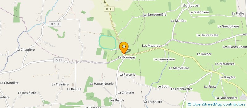 localisation de l'entreprise MONSIEUR ETIENNE HARIVEL  SAINT-MARTIN-LE-BOUILLANT