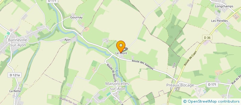 localisation de l'entreprise MONSIEUR ETIENNE HENRYS D'AUBIGNY D'ESMYARDS  LES MONTS D'AUNAY