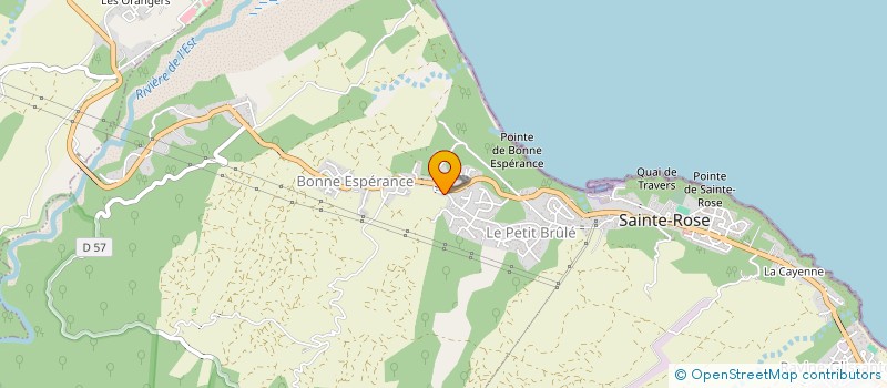localisation de l'entreprise MONSIEUR ETIENNE HOARAU à SAINTE-ROSE