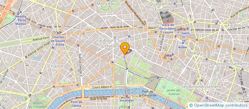 localisation de l'entreprise MONSIEUR ETIENNE HOARAU DE LA SOURCE  PARIS