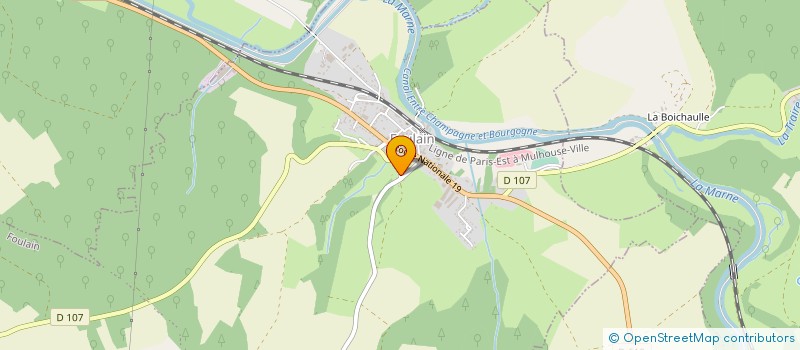 localisation de l'entreprise MONSIEUR ETIENNE HOAREAU à FOULAIN