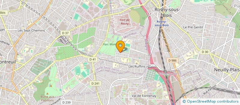 localisation de l'entreprise MONSIEUR ETIENNE HOTESSIER à MONTREUIL
