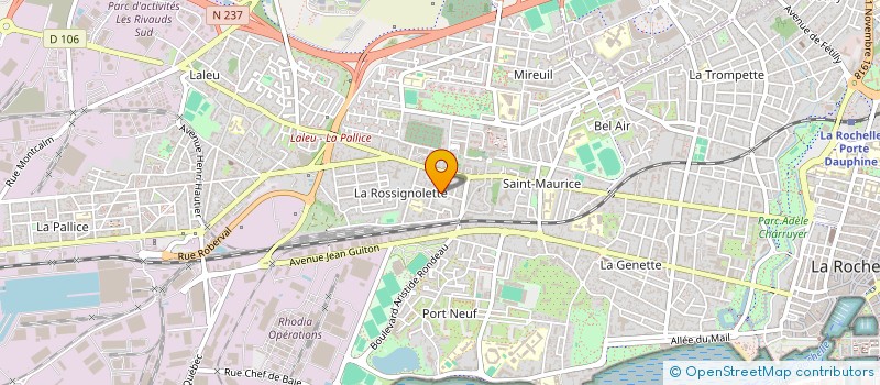 localisation de l'entreprise MONSIEUR ETIENNE HUNEAU  LA ROCHELLE