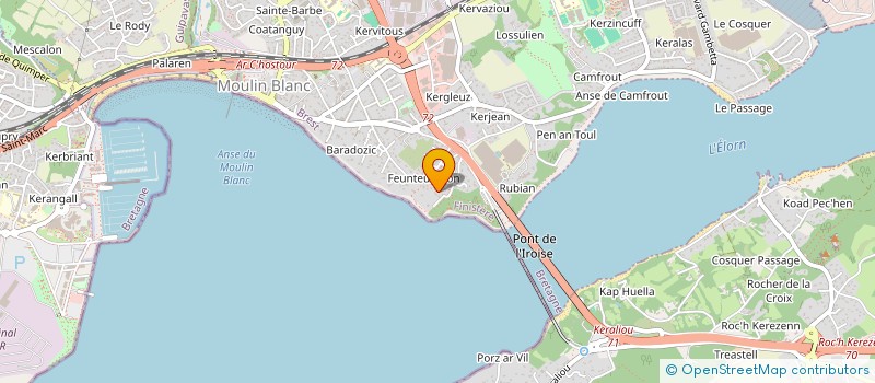 localisation de l'entreprise MONSIEUR ETIENNE ILIOU à LE RELECQ-KERHUON