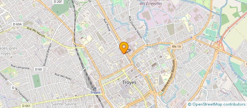 localisation de l'entreprise MONSIEUR ETIENNE JACTAT à TROYES