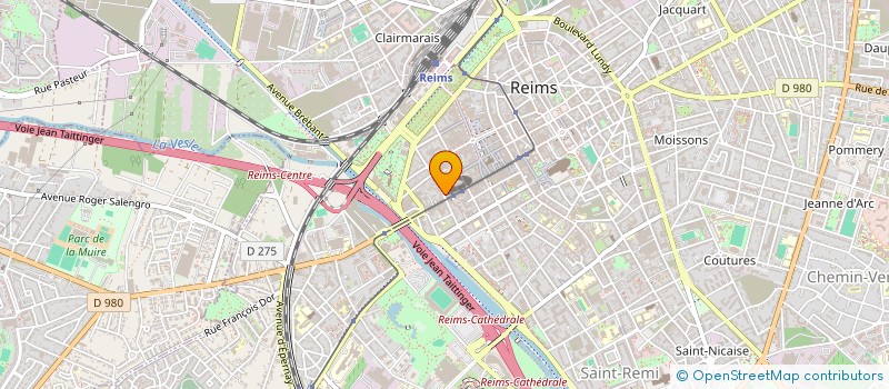 localisation de l'entreprise MONSIEUR ETIENNE JANNEL  REIMS