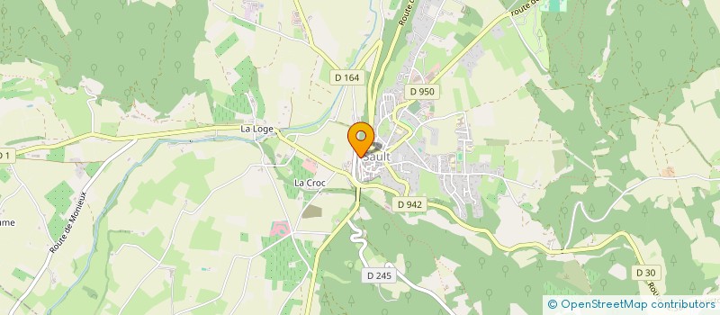 localisation de l'entreprise MONSIEUR ETIENNE JARDON à SAULT
