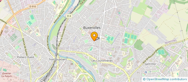localisation de l'entreprise MONSIEUR ETIENNE JAUNET à BUXEROLLES